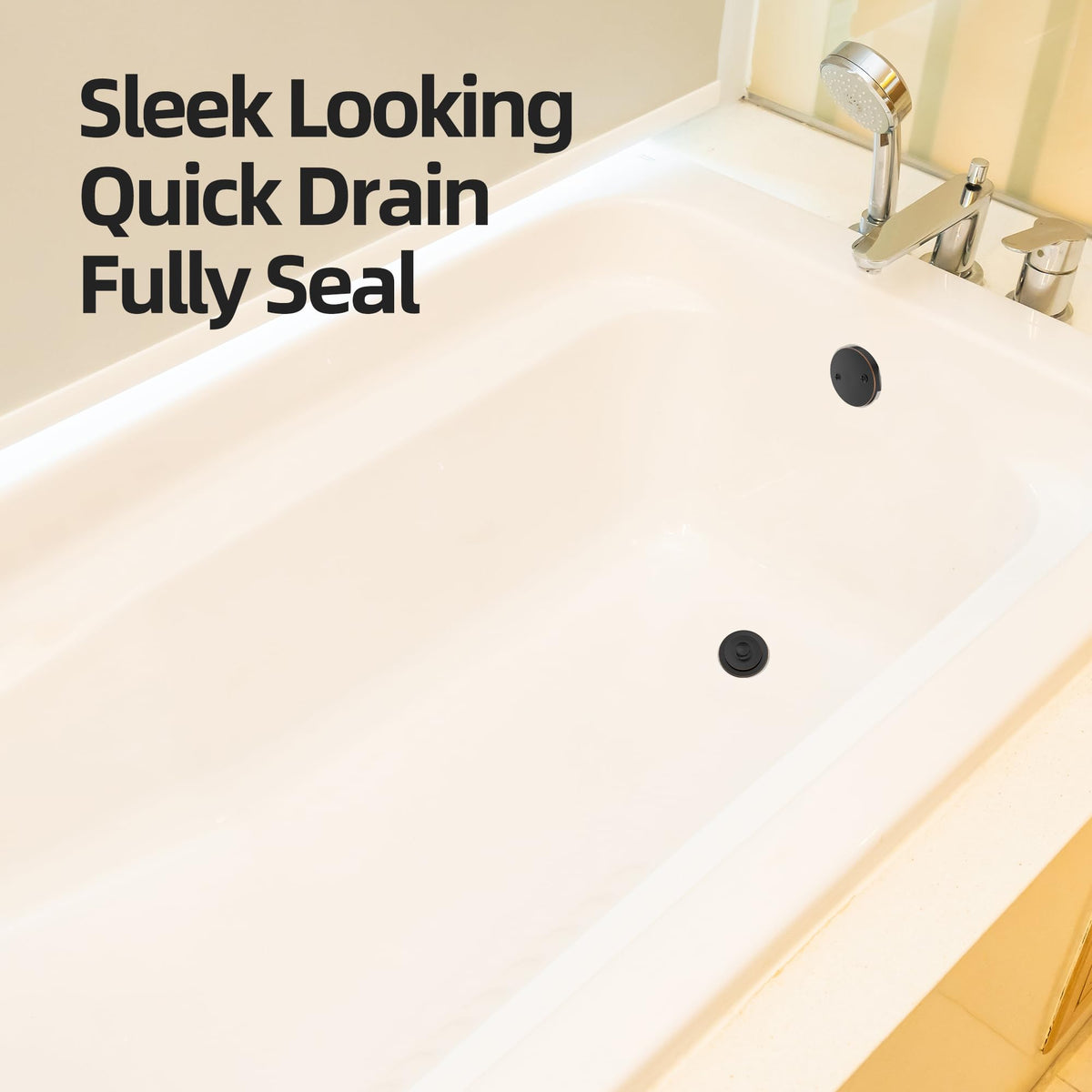 Sogmeter finish harmonizes with bathroom faucet aesthetics and style