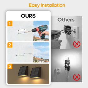 Soiarllt four-pack outdoor lighting set covers porches, gardens, and entryways.