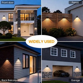 Soiarllt solar wall light installation-wall mounting for easy setup.