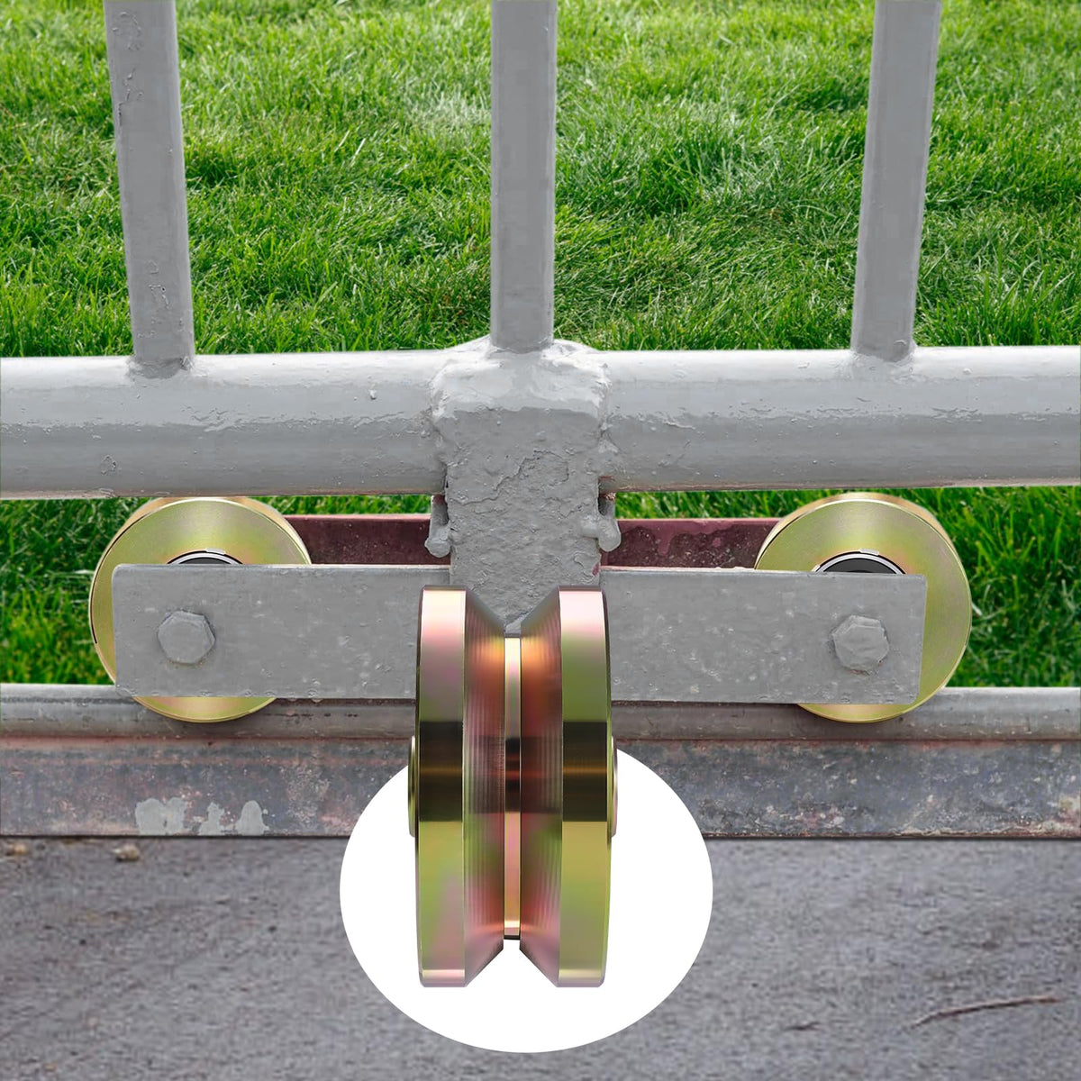 Soiiw corrosion-resistant design for outdoor gate environments