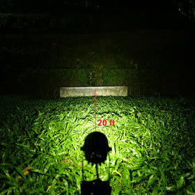 Solar Light Mart MINI 50X twin spotlight pair ready for setup