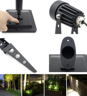 Solar Light Mart MINI 50X twin remote panel front demonstrates solar charging efficiency