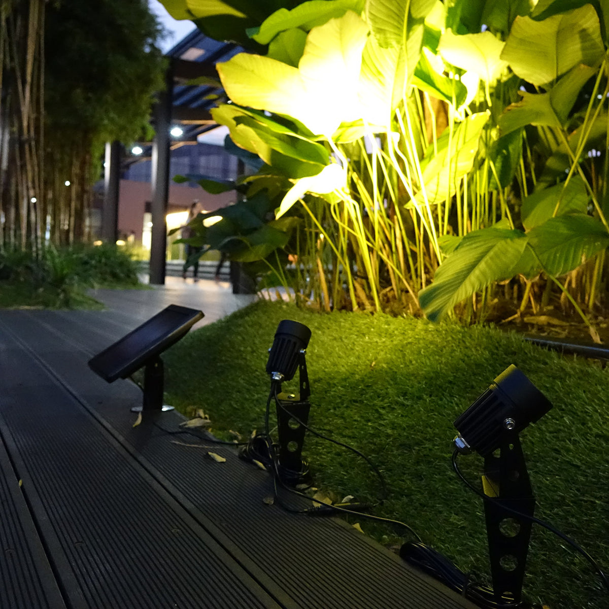 Solar Light Mart MINI 50X twin remote panel side reveals compact setup