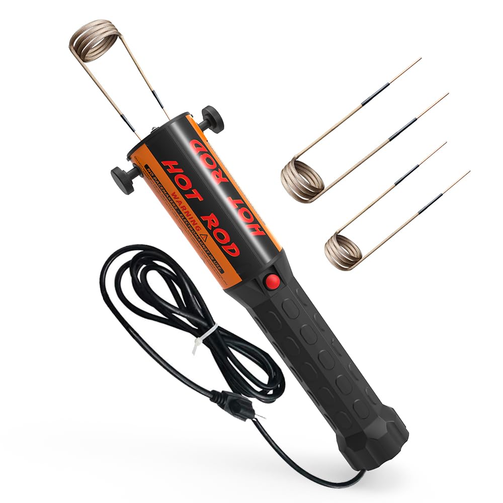 Solary induction heater unit for precise bolt removal and repair tasks