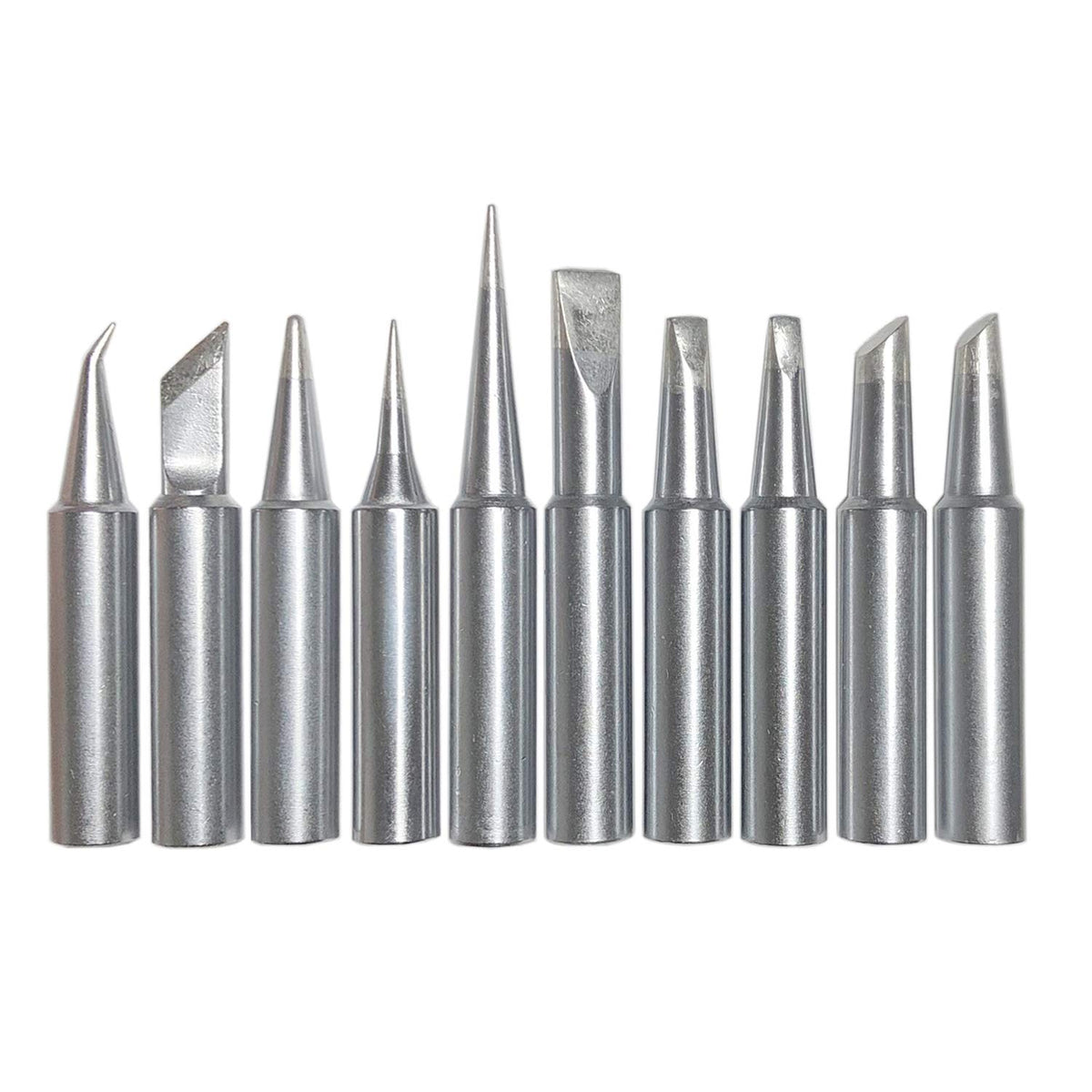 SolderFun T18 B tip close-up showing durable electroplated finish for FX-888D compatibility.