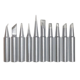 SolderFun T18 B tip close-up showing durable electroplated finish for FX-888D compatibility.