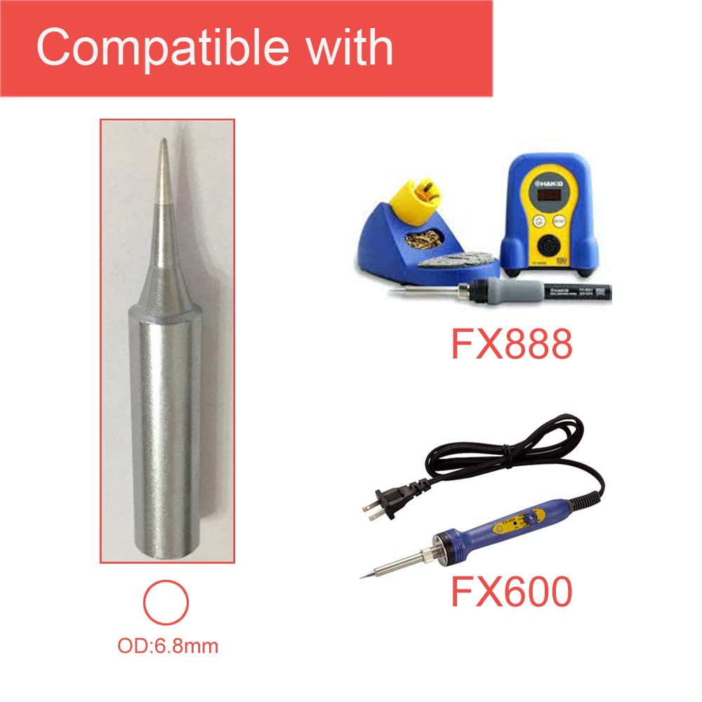 SolderFun T18 I tip close-up highlighting precision heat transfer for clean soldering results.