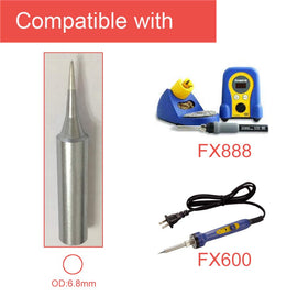 SolderFun T18 I tip close-up highlighting precision heat transfer for clean soldering results.