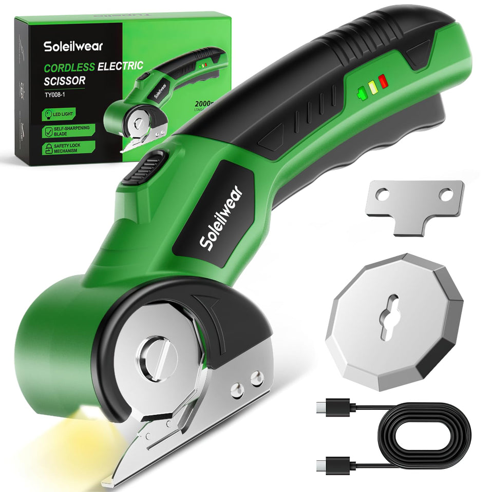 Soleilwear Cardboard Cutter front view shows clean packaging cuts
