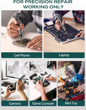 Soleilwear dual mode screwdriver enhances precision control