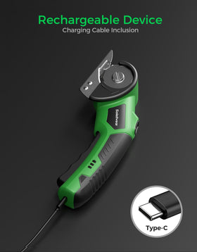 Soleilwear Type-C charging cable included for quick top-ups