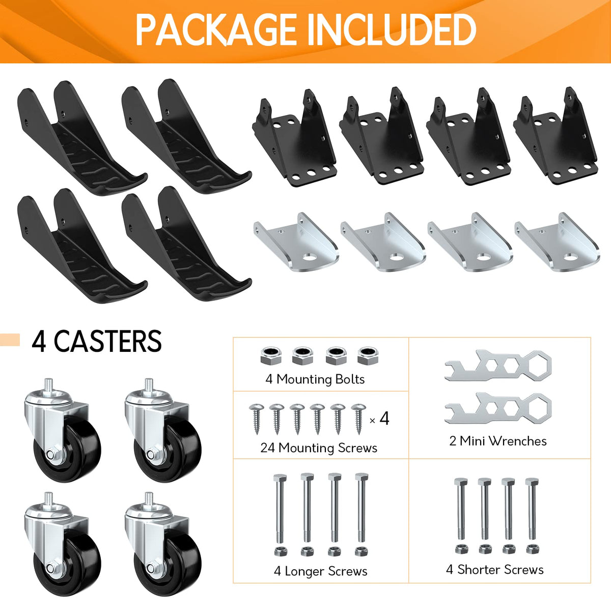 Solejazz floor-friendly casters minimize scratches during movement