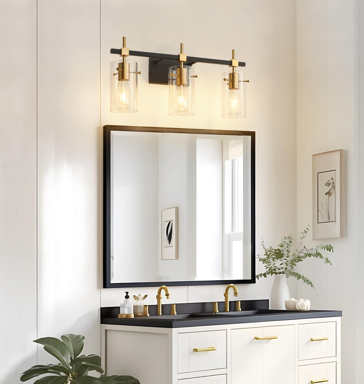 SOLFART ideal for bathrooms, vanity areas, bedrooms and hallways