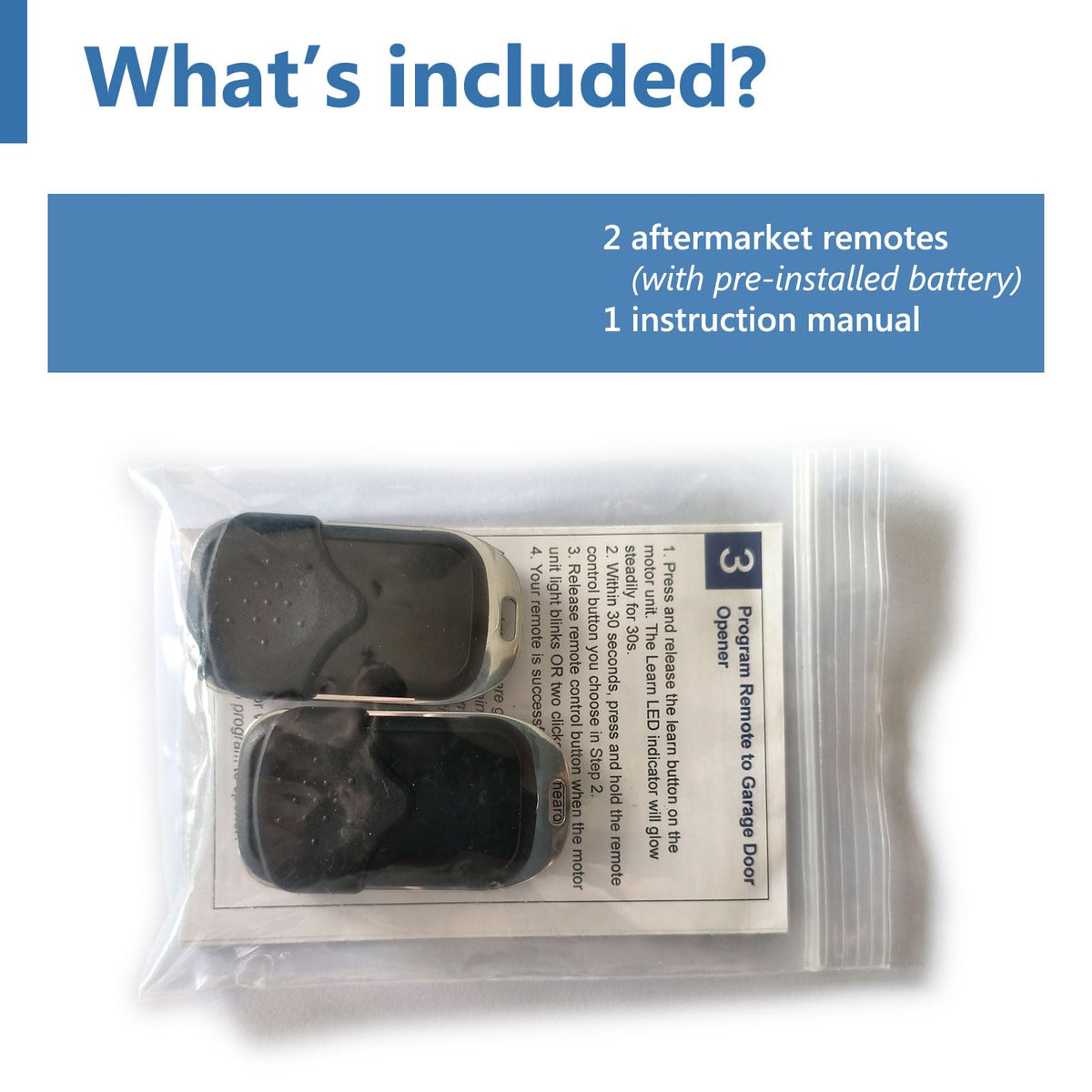 Solidremote two-pack provides added convenience for household sharing and backups.
