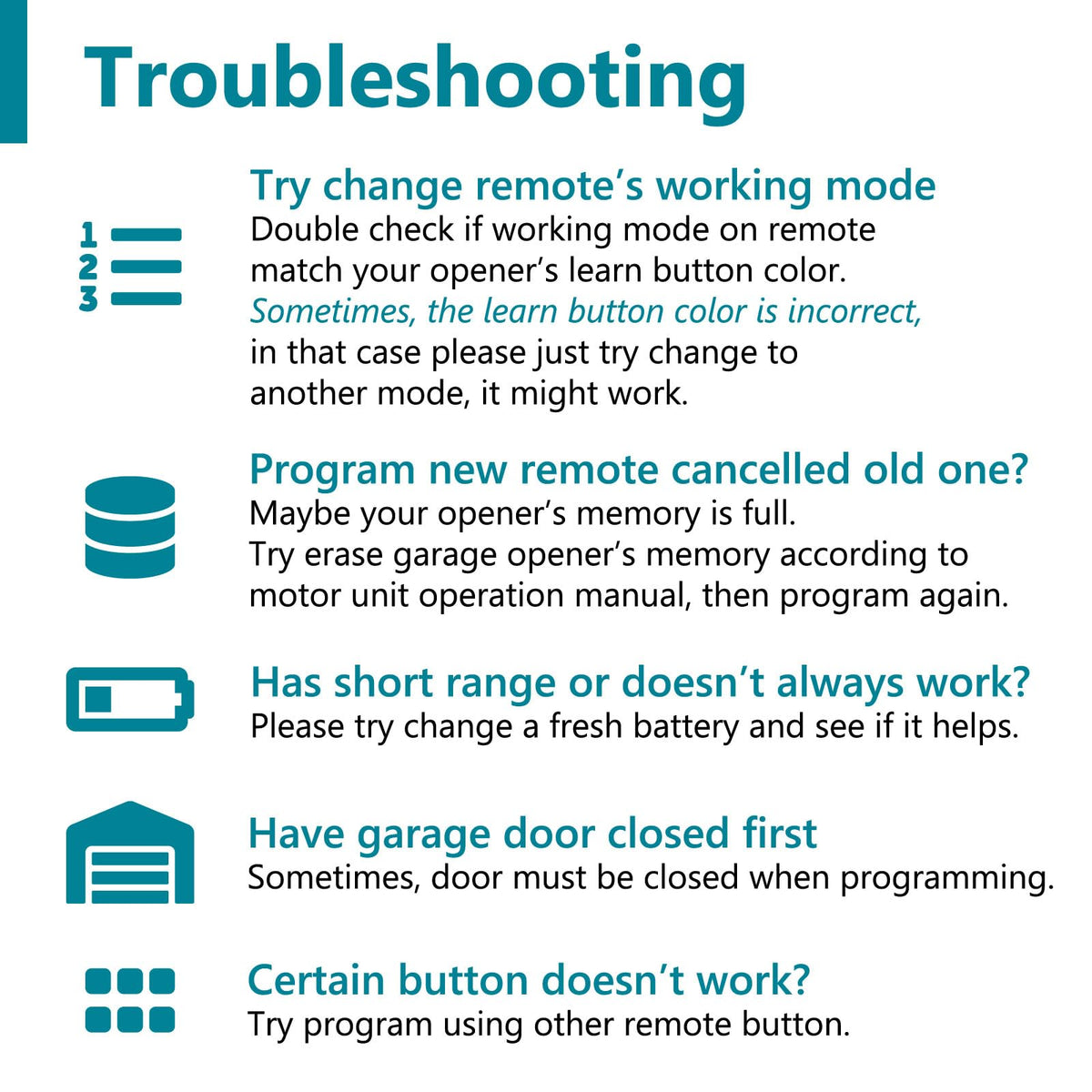 Solidremote remote installed on a garage door opener during setup