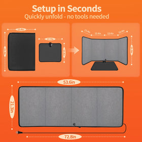 SoliSnug portable design fits desks and dorm rooms.