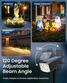 SOLPEX compact design 10-pack for flexible landscape lighting