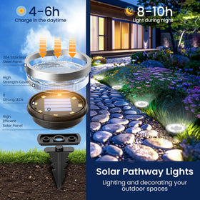 SOLPEX diamond-pattern lamp cover adds elegant outdoor design