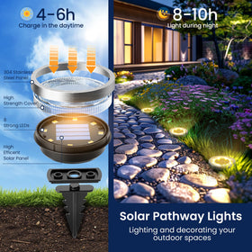 SOLPEX outdoor landscape light with stainless steel body for durable outdoor decor