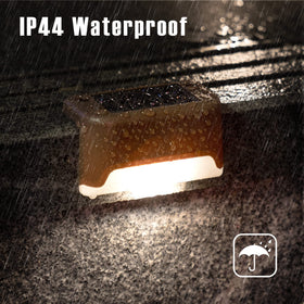 SOLPEX auto-on deck lighting activates at dusk for hands-free use.