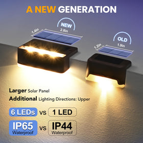 SOLPEX deck lights IP65 waterproof for year-round outdoor use
