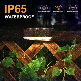 SOLPEX Solar Fence Lights suitable for fences, decks, and garden borders