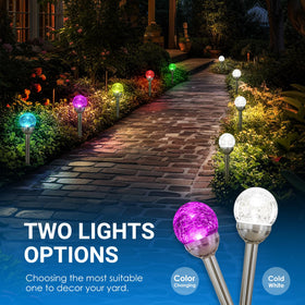 SOLPEX RGB color-change mode adds vibrant multi-color lighting for celebrations.