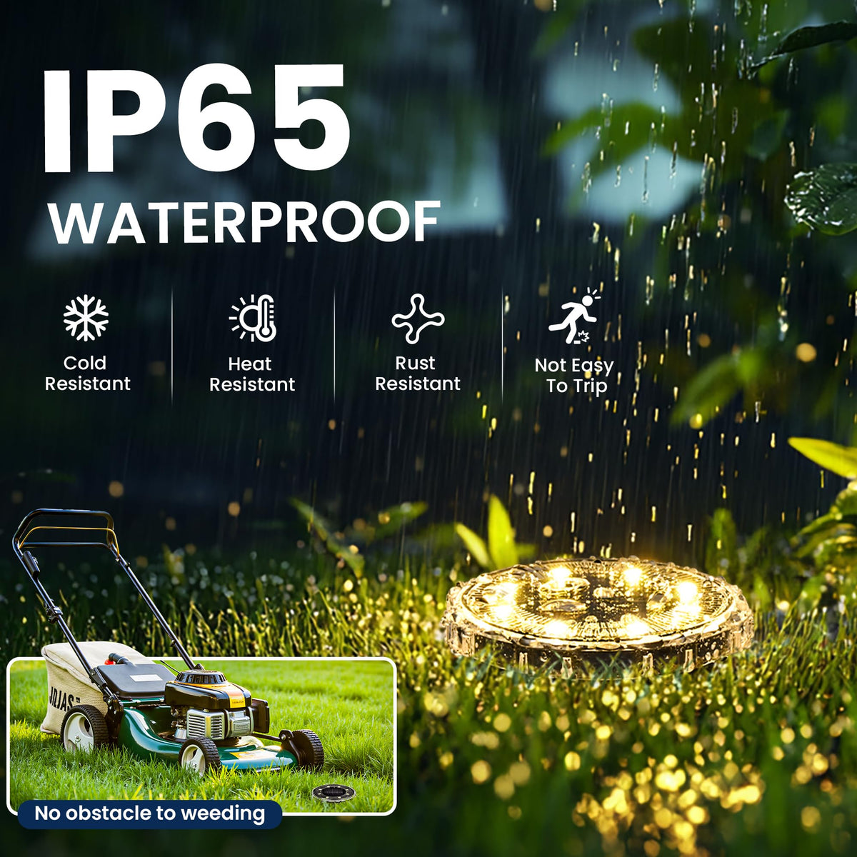 SOLPEX garden landscape lighting enhancing yard decor and safety.
