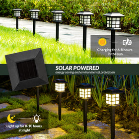 SOLPEX easy-installation steps for solar path lights without wiring