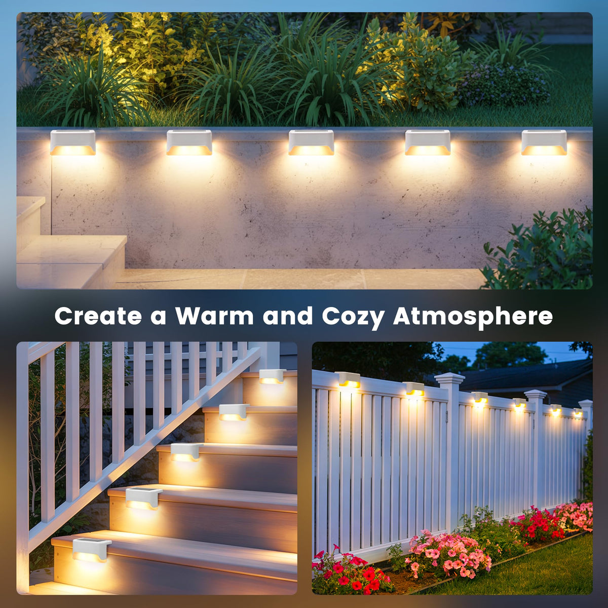 SOLPEX solar patio light adds warm ambience to evenings outdoors.