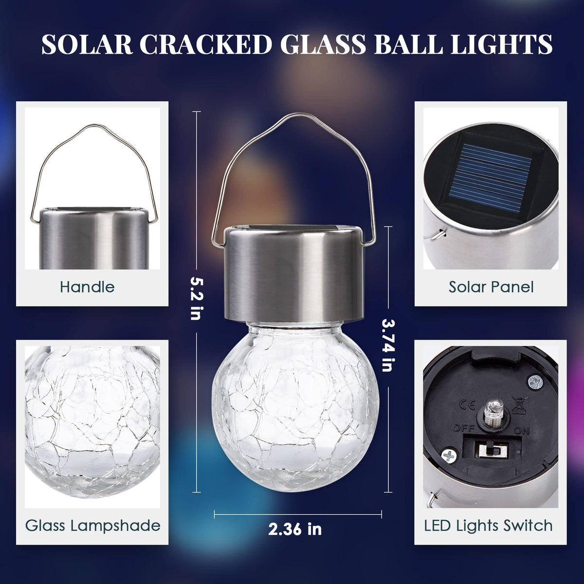 SOLPEX solar-powered lights save energy and simplify outdoor decor.