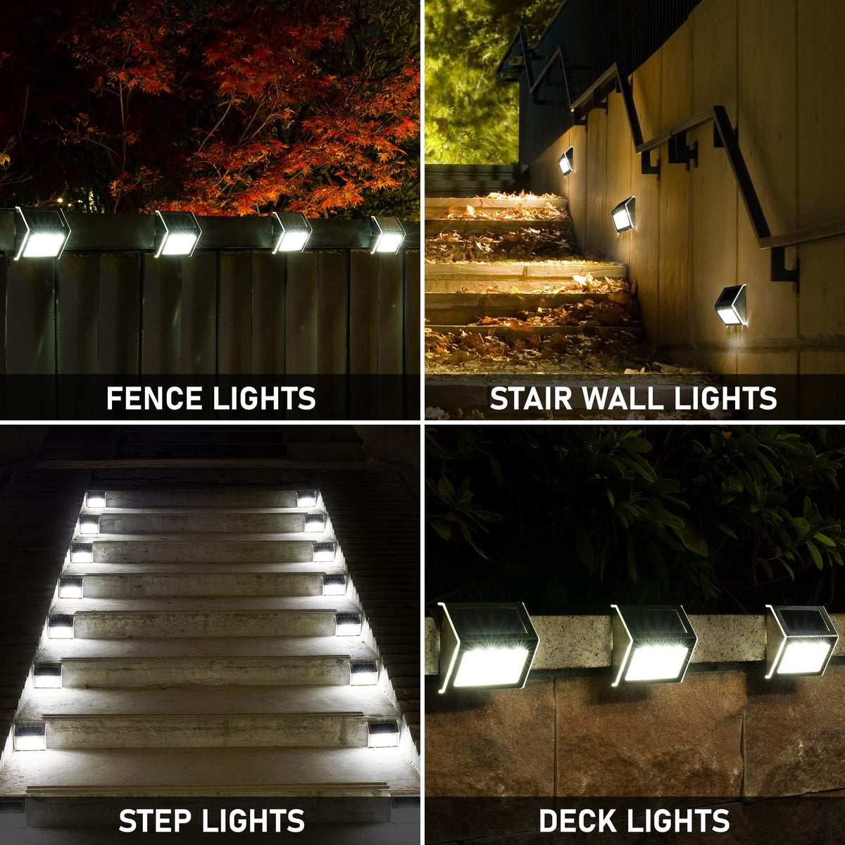 Solpex solar stair-light installation demonstrates quick mounting on steps with included screws