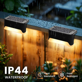 SOLPEX yard light withstands rain and wind for all-weather use.