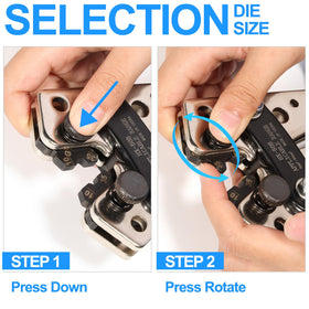 Solsop ergonomic grip reduces fatigue during long crimping sessions.