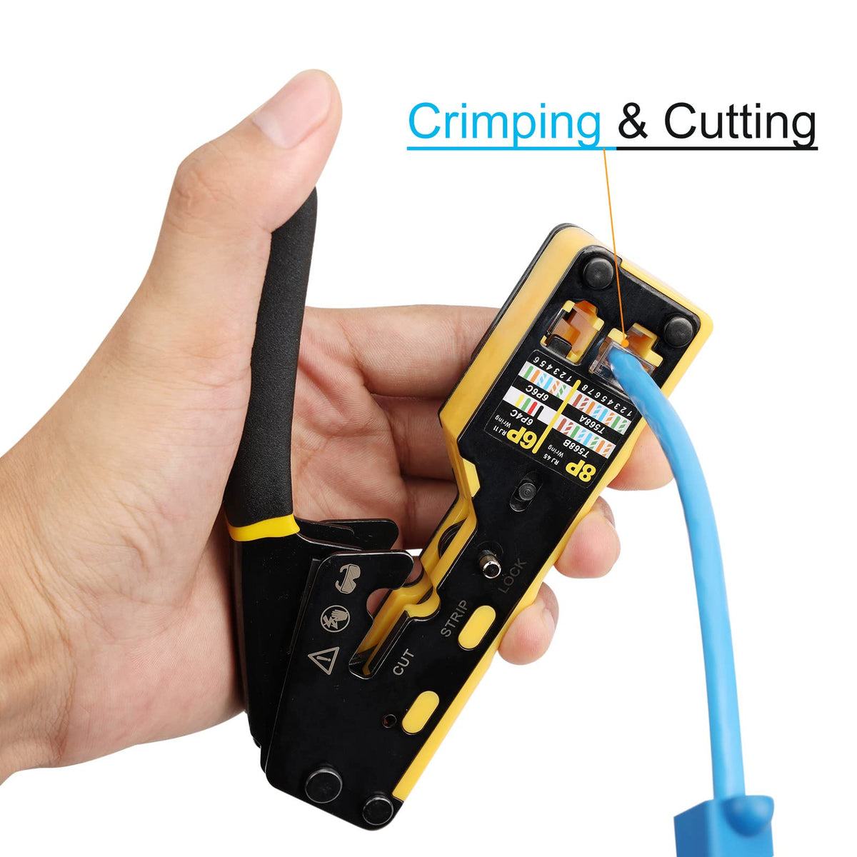 Solsop network cable tester in kit for RJ45 RJ11 RJ12 checks