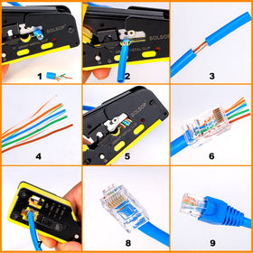 Solsop pass-through RJ45 quick-install demonstration.