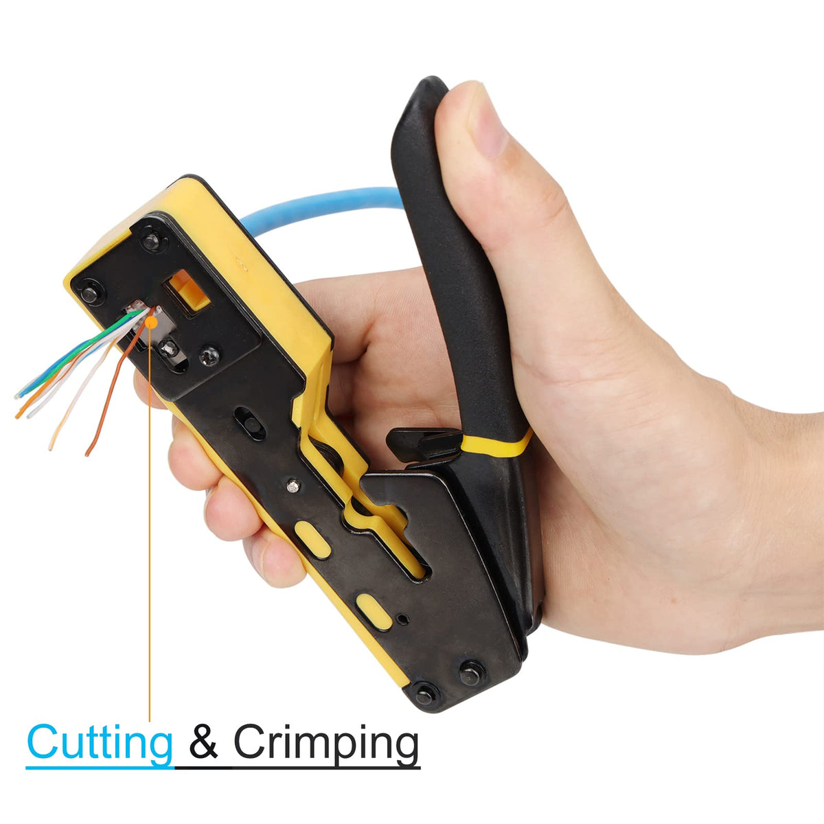 Solsop pliers and mini cable stripper included in the kit