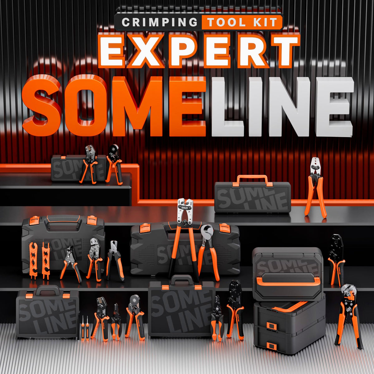 SOMELINE 24 terminal types reduce search time during assembly.