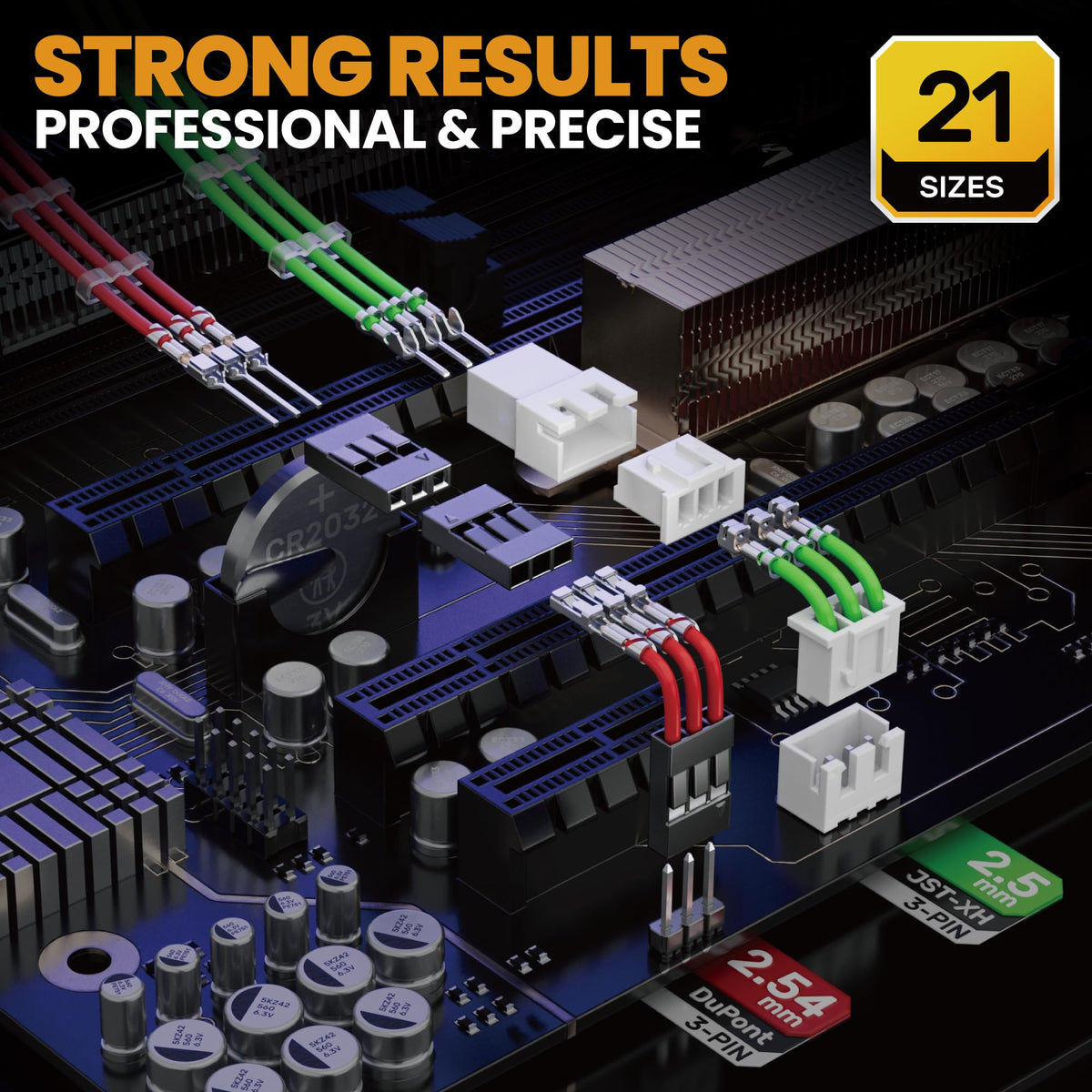 SOMELINE JST XH 2-5mm compatibility enables broad application