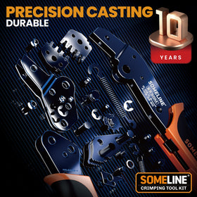SOMELINE nickel-plated crimp pins resist corrosion for longevity
