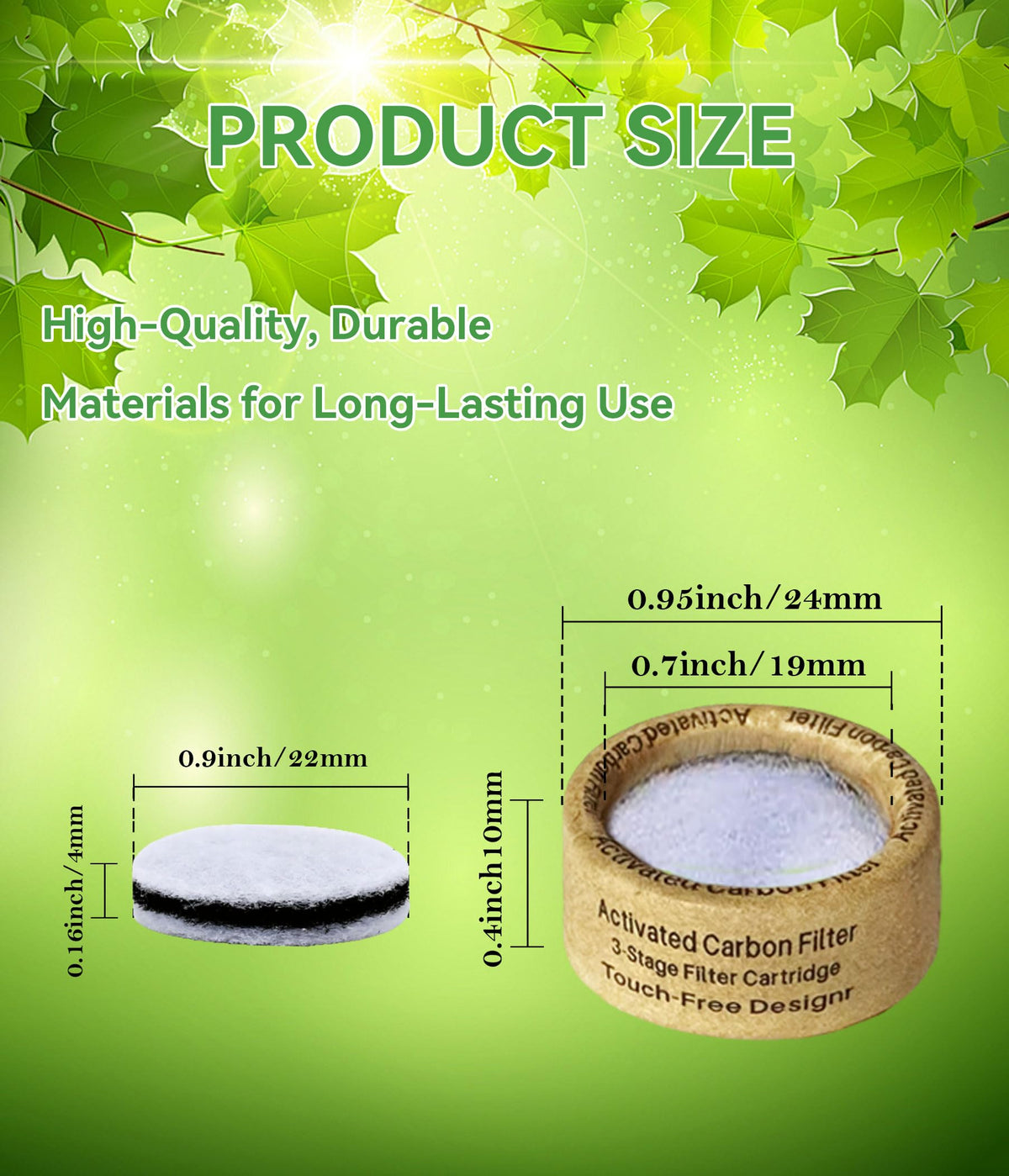 Somkepon three-layer filtration structure captures impurities for cleaner experience