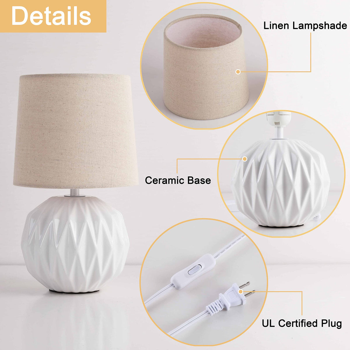 Somniferous lamp in mid-century modern style enhances any room.