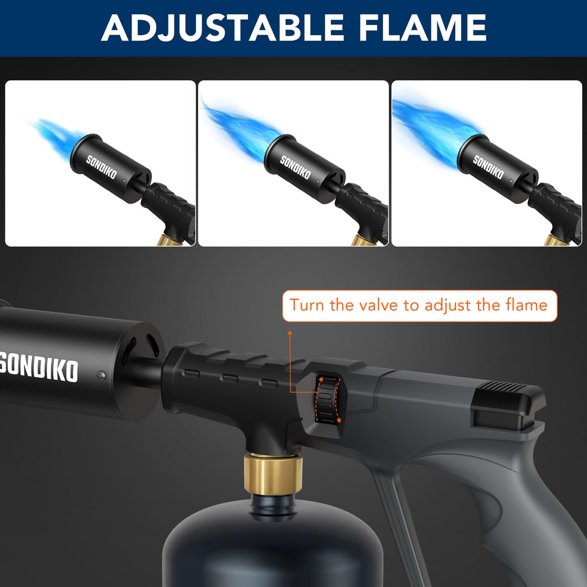 Sondiko torch outdoor BBQ helper for quick grill prep
