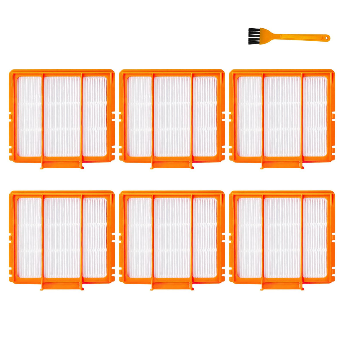 SONGRUI 6-pack pre-motor filter ready for daily suction maintenance.