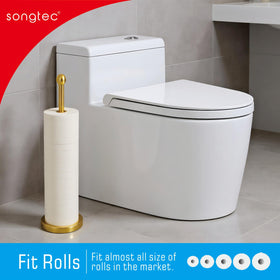 Songtec Gold Reserve feature storing an extra roll for quick replacements.