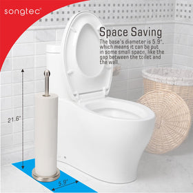 No-drill, easy assembly keeps installation quick and wall damage-free.