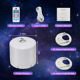 Sonhonron Star Projector sound-mode syncs colors to music for parties.