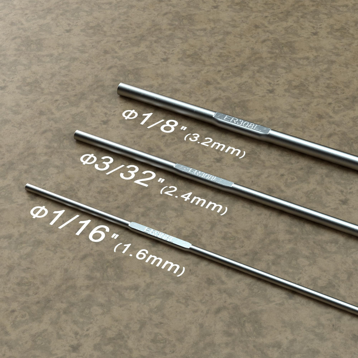 SONNLER ER308L TIG rod 16-inch works with shield gas for better penetration