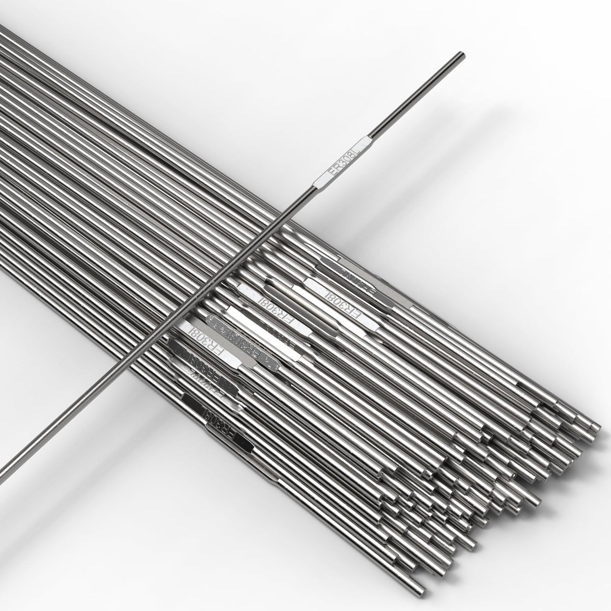 SONNLER ER308L TIG rod 16-inch welding setup with clean deposits