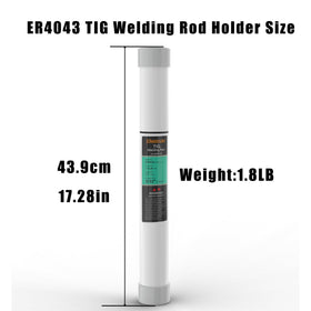 Alloy compatibility with 6061 and 6063 for SONNLER ER4043 filler metal.